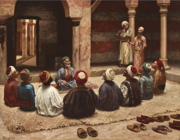 Islamic Painting - THE DHIKR by Eugene Baugnies Islamic